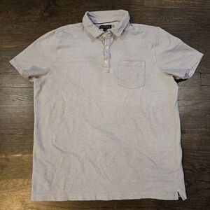 Banana Republic Light Blue Polo Shirt